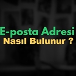 E-posta Adresi Nasıl Bulunur ?
