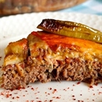 Fırında Patlıcanlı Tepsi Kebabı Tarifi