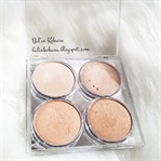 H&M Glow Palette inceleme Swatch ve yorumlarım