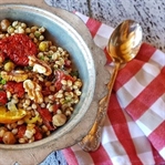 Kurutulmuş Domatesli Buğday Salatası