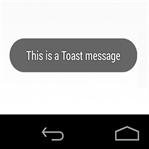 Toast Message Kullanımı | Android Programlama