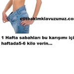 1 HAFTADA 5 KİLO VERDİREN İÇECEK