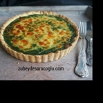 Ispanaklı İki Peynirli Tart
