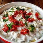 Köz Patlıcanlı Atom Salatası