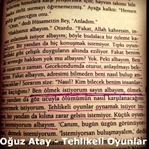 Oğuz Atay'ın Tehlikeli Oyunlar Romanı