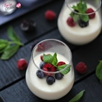Orman Meyveli Panna Cotta