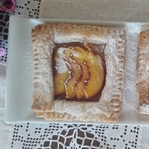 Şeftalili Milföy Tart