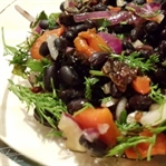 Siyah Fasulye Salatası Tarifi