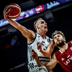 Slovenya - Letonya basketbol resitali