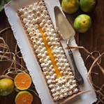 Mandalinalı Mereng Tart