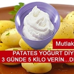 Patates Yoğurt Diyeti