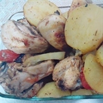 Fırında Poşette Tavuk Tarifi