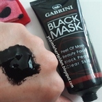 Gabrini Black Mask - Soyulabilir Siyah Maske