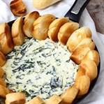 5 Dakikada Ispanaklı Dip Sos I YEMEK