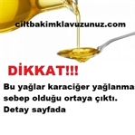 BU YAĞLARIN KARACİĞER YAĞLANMASI YAPTIĞI ORTAYA ÇI