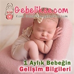 1 Aylık Bebeğin Gelişim Bilgileri