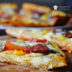 Lavaş Pizza Tarifi (Tavada Pizza)