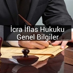 İcra İflas Hukuku I Ders Notları