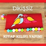 Dikişsiz Keçe Kitap Kılıfı Yapımı