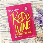 Watsons Red Wine Antioxidant Kağıt Maske