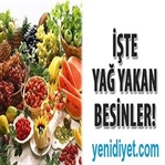 Yağ Yakan Yiyecekler