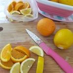 Yaz limonatası için limonlar buzluğa..