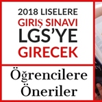 2018 Liselere Giriş Sınavı Gireceklere Öneriler!