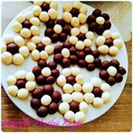 ÇİFT RENKLI ÇİÇEK KURABİYE TARİFİ