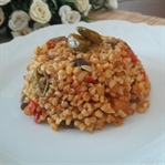 Sebzeli Bulgur Pilavı