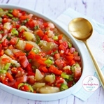 Domatesli Patlıcan Salatası