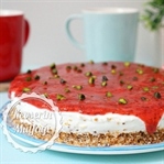 Unsuz Yumurtasız Şekersiz Pişmeyen Cheesecake
