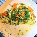 Zeytinyağlı Kabak Yemeği – Dereotlu