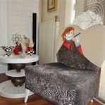 Erenköy'de Residence Salon Dekorasyonu