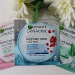 Garnier Nem Bombası Kağıt Maskeler