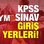 2018 KPSS Ortaöğretim Sınav Yerleri Açıklandı