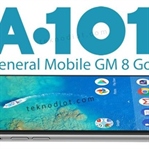 A101 General Mobile GM 8 Go Satacak