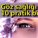 Göz Sağlığı İçin Pratik Bilgiler