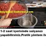 Salçanızı 1-2 Saat İçinde Pratik Yöntemle Yapın