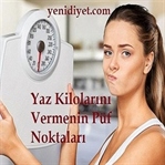 Yaz Kilolarını Vermenin Püf Noktaları
