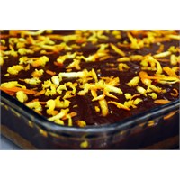 Çikolata Soslu Portakallı Dilim Kek | Oktay Usta