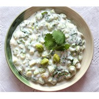 Taze Nohut Salatası