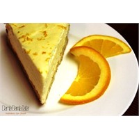 Portakallı Cheesecake - Damladamlatatlar.Com