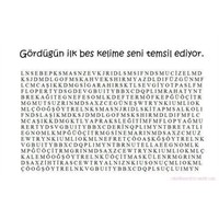 Resimde Gördüğünüz İlk 5 Kelime İle Karakter Testi