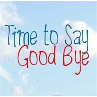 Time To Say Goodbye