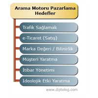 Arama Motoru Pazarlama – Hedefler