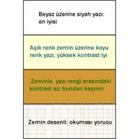 Bilgisayara Bakma Sendromu. En Uygun Ekran Rengi.