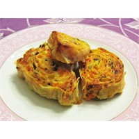 Çay Saati.....Peynirli/kıymalı Rulo Börek