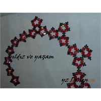Kristallerin Ateş Dansı Kolyesi