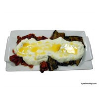Kuru Patlıcan - Biber Kızartması