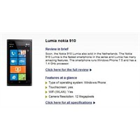 Nokia Lumia 910 Özellikleri